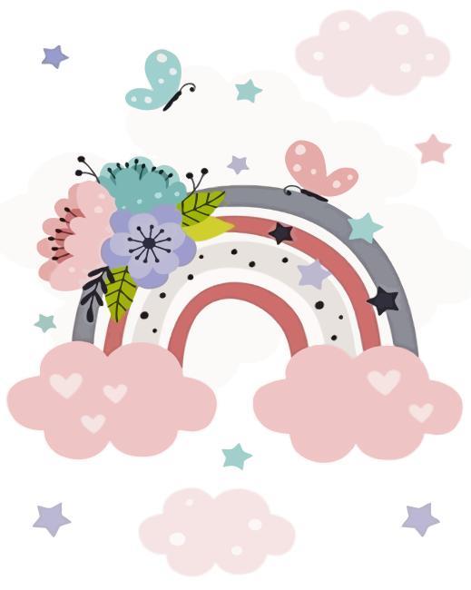 Soft Rainbow Painting By Numbers Kits