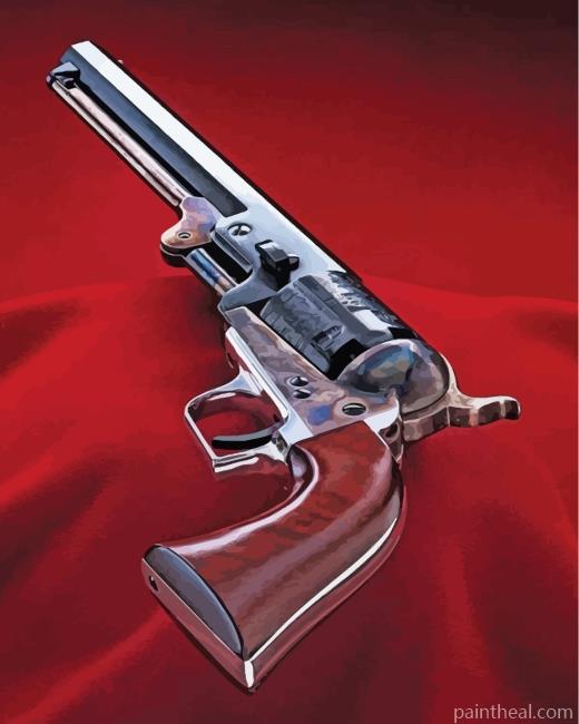 Cool Gun Painting By Numbers Kits