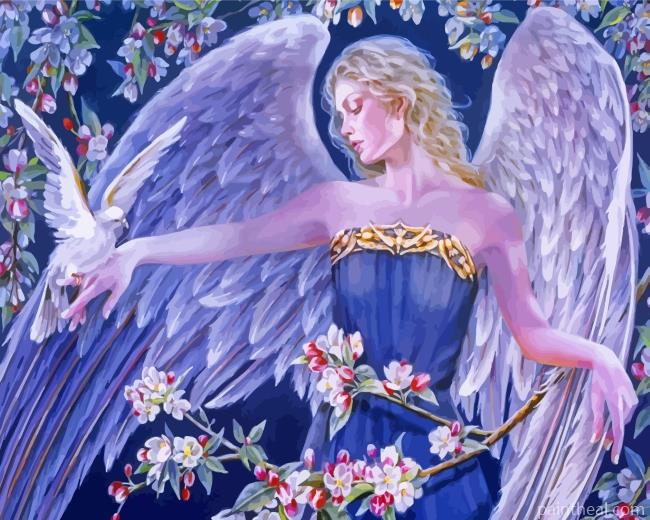 Archangel Haniel Painting By Numbers Kits