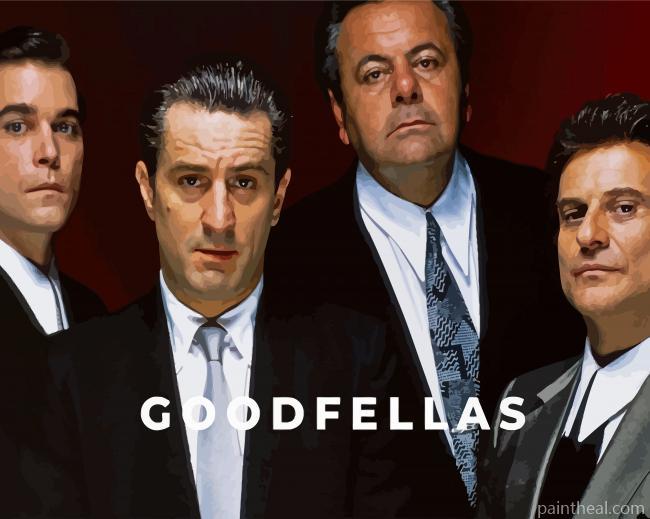 Goodfellas Movie Poster Painting By Numbers Kits