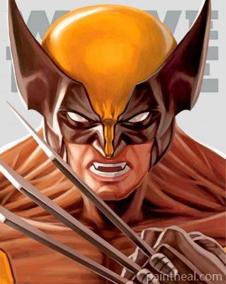Wolverine Logan Painting By Numbers Kits