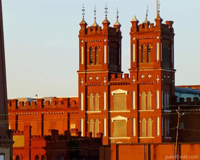 Augusta Ga Sibley Mill Painting By Numbers Kits