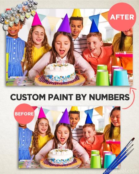 Personalized Painting By Numbers Kits
