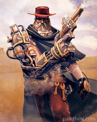 Steampunk Cowboy Painting By Numbers Kits