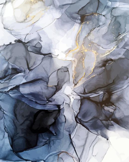 Dramatic Light Monochromatic Painting By Numbers Kits