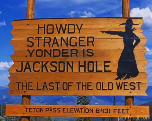 Teton Pass Painting By Numbers Kits