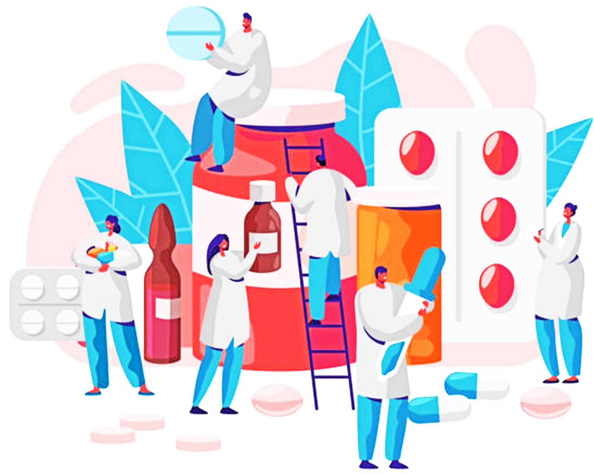 Aesthetic Pharmacy Painting By Numbers Kits