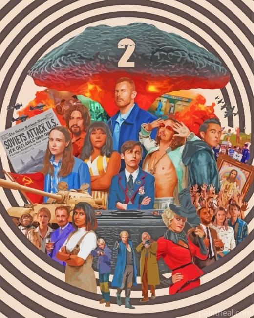 Umbrella Academy Cast Painting By Numbers Kits
