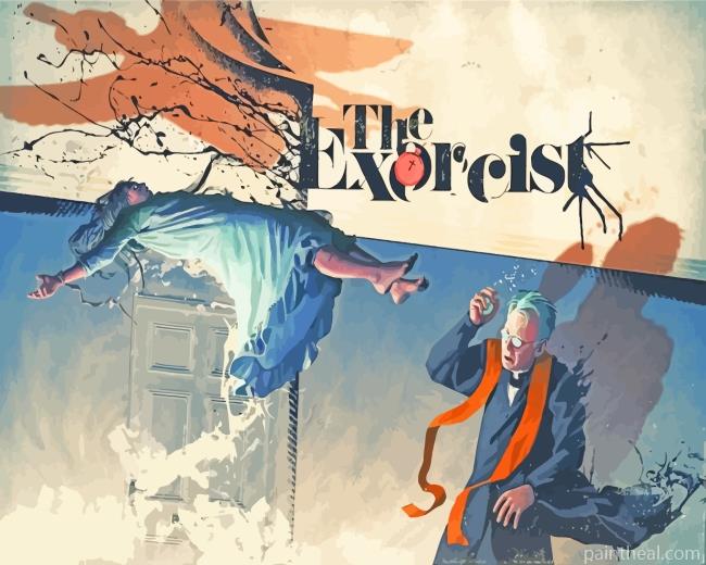 Exorcist Horror Film Painting By Numbers Kits