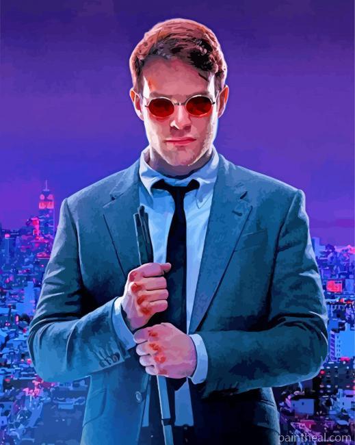Daredevil Movie Painting By Numbers Kits