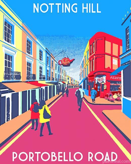 Portobello Road Painting By Numbers Kits