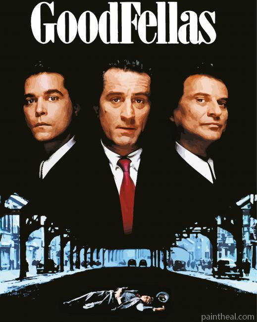 Goodfellas Poster Painting By Numbers Kits