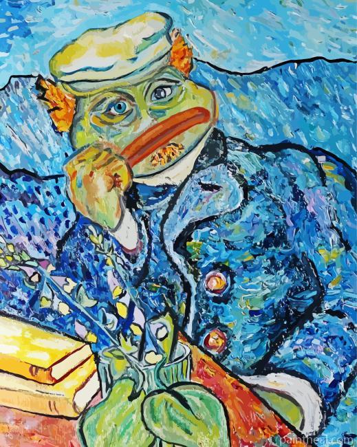 Van Gogh Frog Painting By Numbers Kits