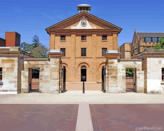 Hyde Park Barracks Painting By Numbers Kits
