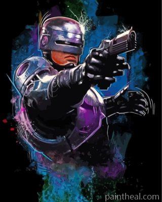 Robocop Movie Painting By Numbers Kits