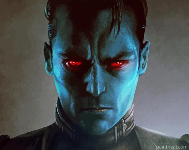 Grand Admiral Thrawn Painting By Numbers Kits