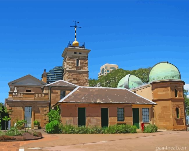 Sydney Observatory Painting By Numbers Kits