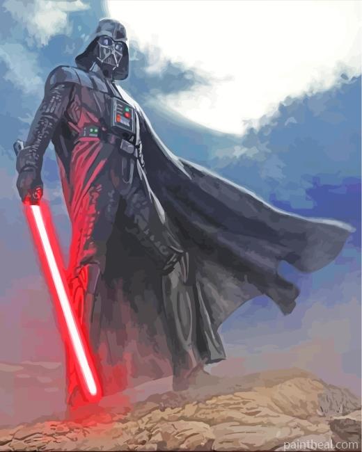 Lord Vader Painting By Numbers Kits