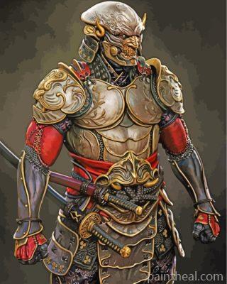 Yoshimitsu Samurai Painting By Numbers Kits