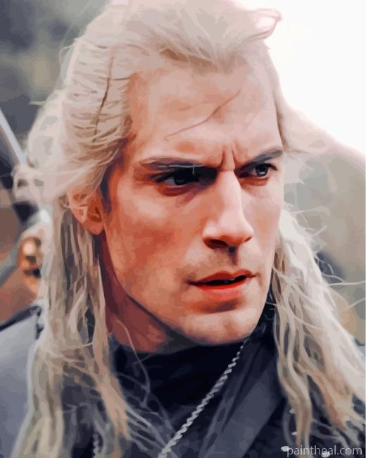 Geralt Of Rivia Painting By Numbers Kits