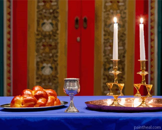 Shabbat Day Painting By Numbers Kits