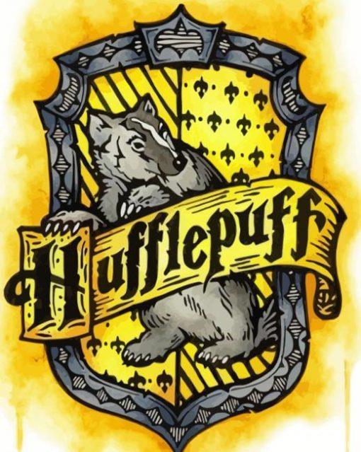 Hufflepuff Harry Potter Painting By Numbers Kits