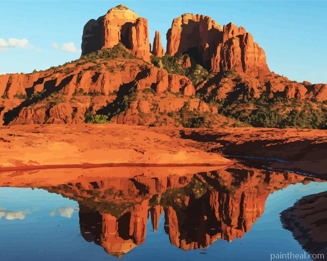 Sedona Reflection Painting By Numbers Kits