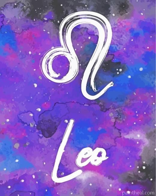 Leo Sign Painting By Numbers Kits