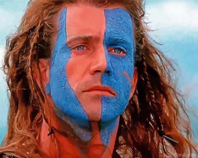 William Wallace Braveheart Painting By Numbers Kits