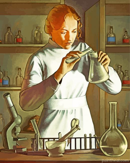 Pharmacy Lady Painting By Numbers Kits