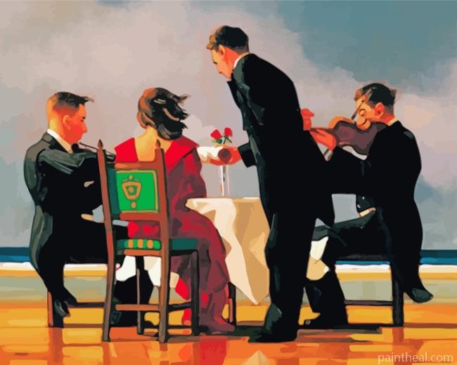Romantic Dinner Painting By Numbers Kits