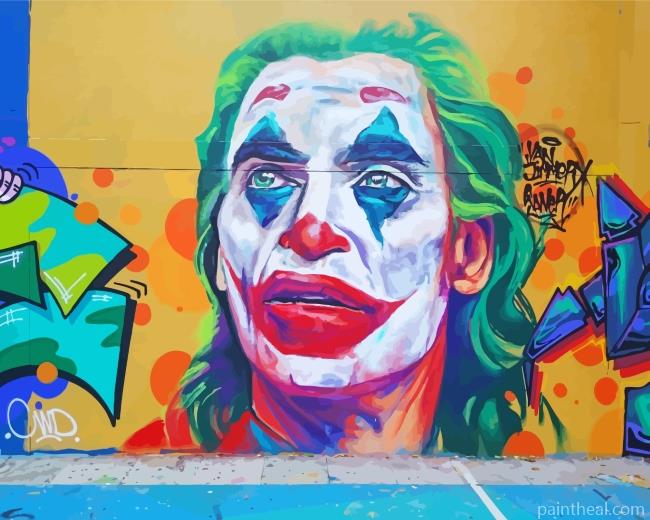 Street Graffiti Joker Painting By Numbers Kits