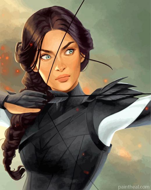 The Hunger Games Art Painting By Numbers Kits