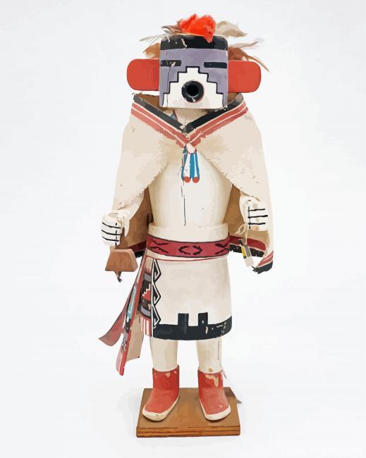 Aesthetic Kachina Painting By Numbers Kits