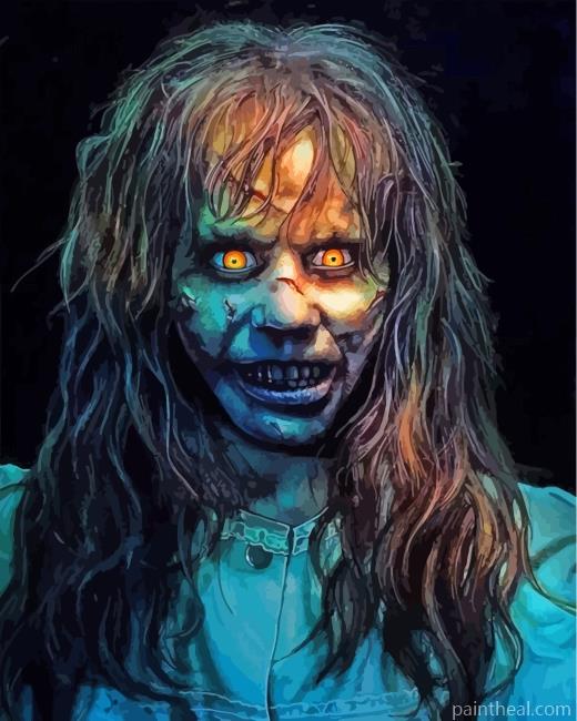 The Exorcist Horror Movie Painting By Numbers Kits