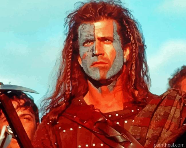 William Wallace Character Painting By Numbers Kits