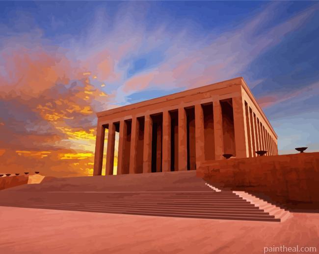 Anitkabir Monuments Painting By Numbers Kits