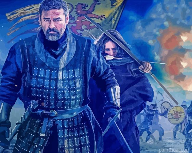 Robert The Bruce Poster Painting By Numbers Kits