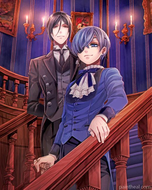 Black Butler Painting By Numbers Kits