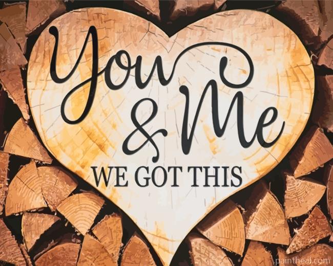 You And Me Painting By Numbers Kits