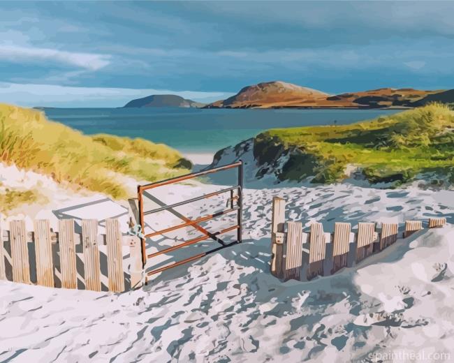 Barra In The Outer Herbrides Painting By Numbers Kits