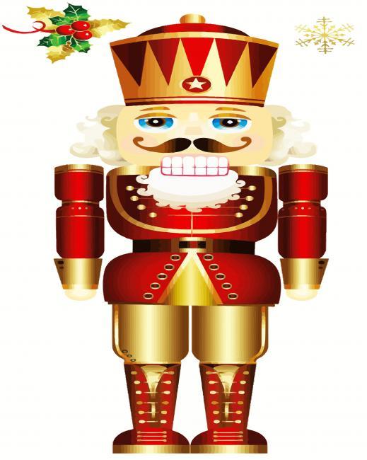 Nutcracker Illustration Painting By Numbers Kits
