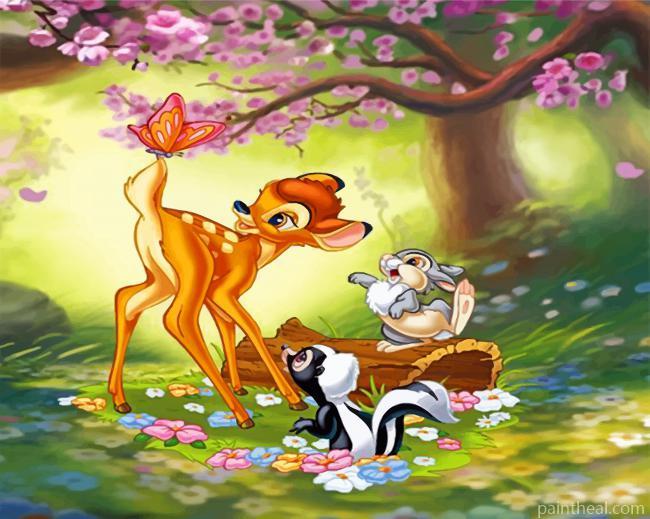 Bambi Disney Painting By Numbers Kits