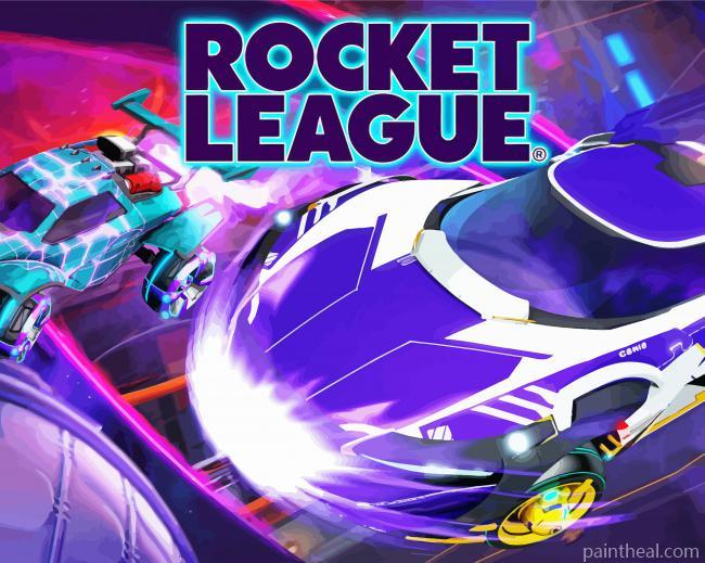 Rocket League Game Painting By Numbers Kits