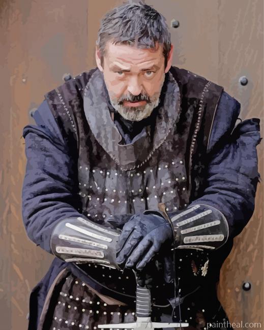 Robert The Bruce Movie Character Painting By Numbers Kits