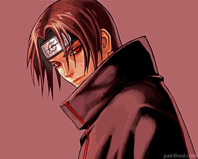 Cool Itachi Painting By Numbers Kits