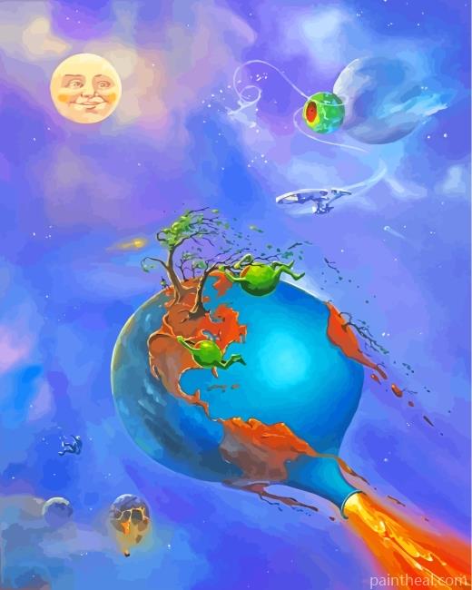 Saving Planet Earth Painting By Numbers Kits