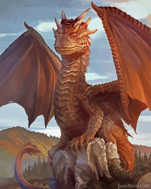 Dragonheart Art Painting By Numbers Kits
