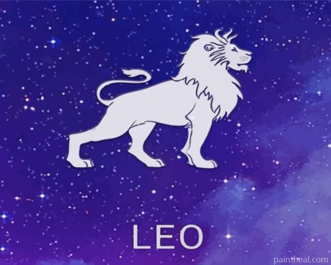 Leo Zodiac Painting By Numbers Kits