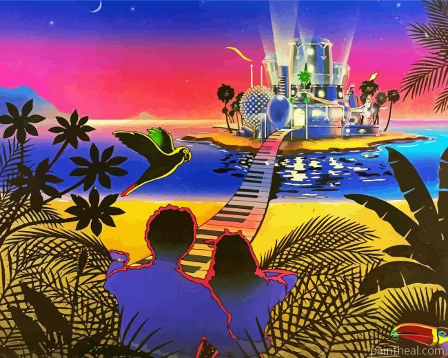 Disco Night Painting By Numbers Kits